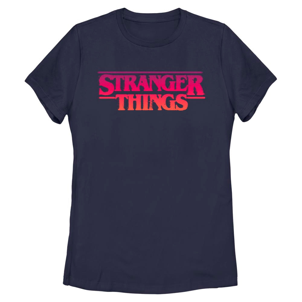 Mad Engine Netflix Stranger Things Grunge ST Logo Women&