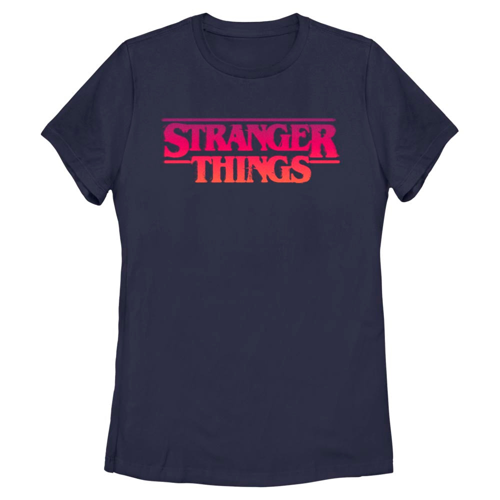 Mad Engine Netflix Stranger Things Grunge ST Logo Women's T-Shirt