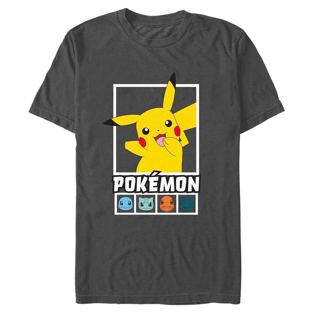 Mad Engine Pokemon Pokemon Squares Team Men's T-Shirt