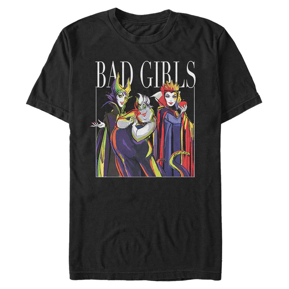 Mad Engine Disney Villains Bad Girls Pose Men's T-Shirt