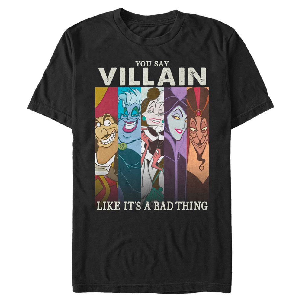 Mad Engine Disney Villains Villain Like Bad Men's T-Shirt