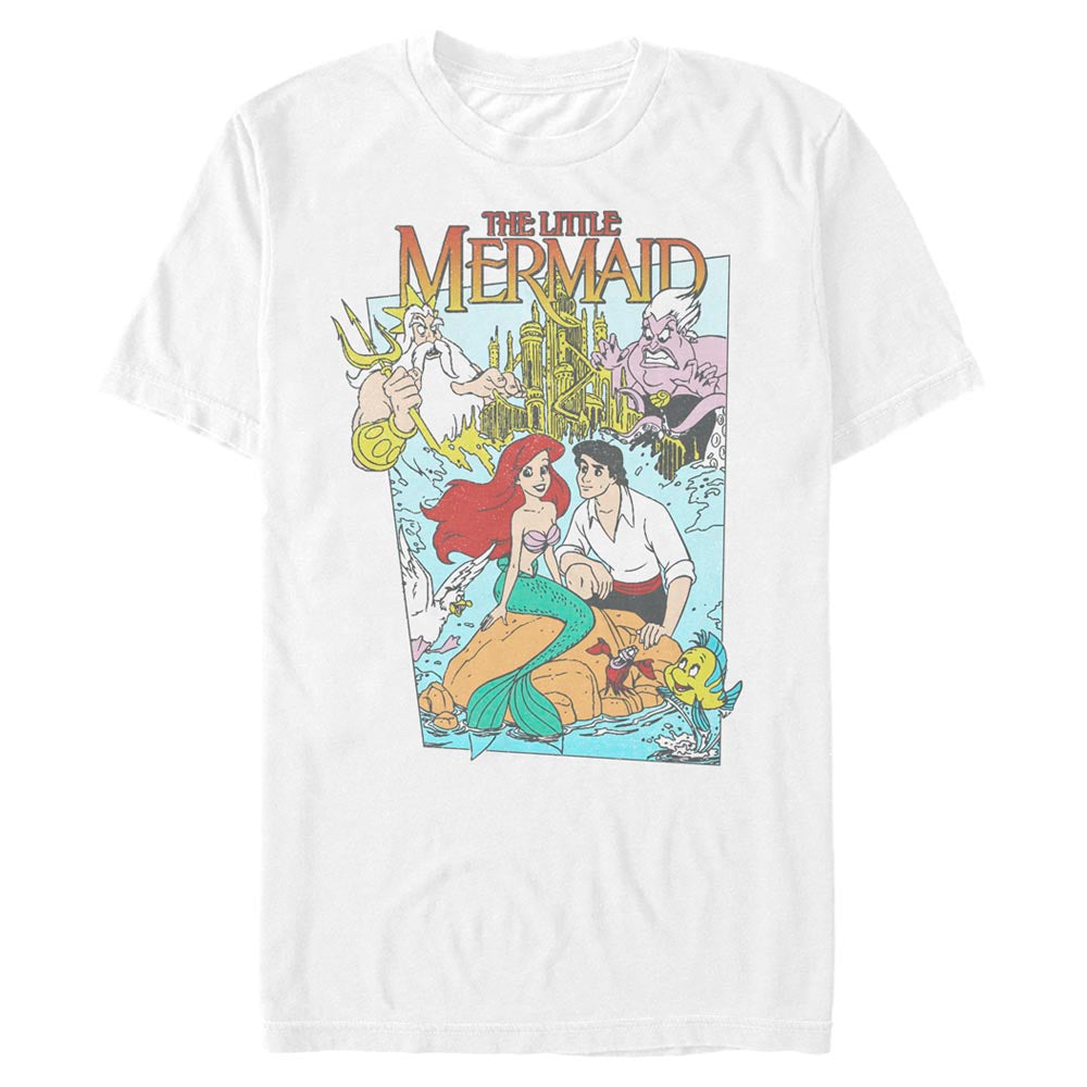 Mad Engine Disney Princess Mermaid Cover Men's T-Shirt