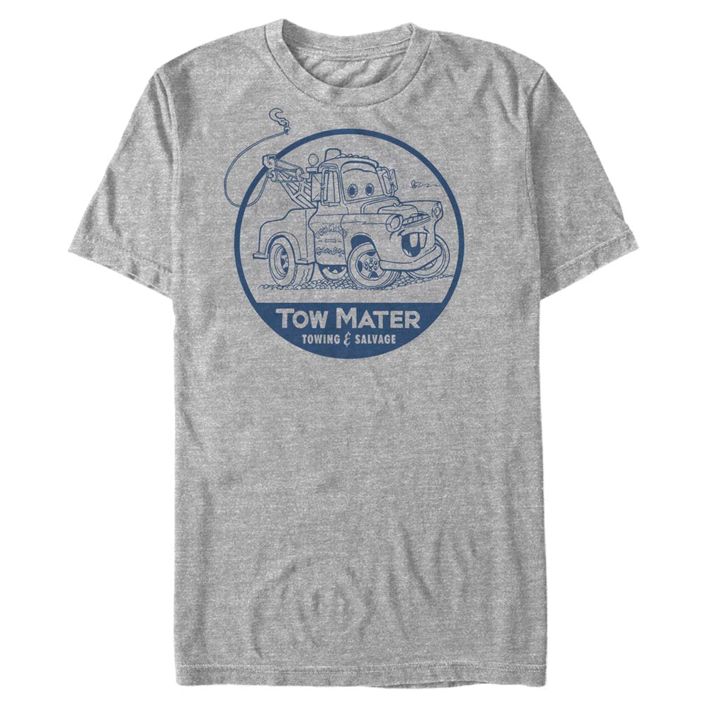 Mad Engine Disney Pixar Cars Tow Mater Men's T-Shirt