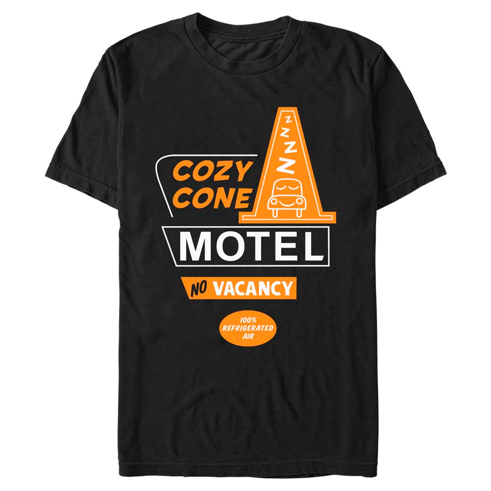 Mad Engine Disney Pixar Cars Cozy Cone Motel Men's T-Shirt