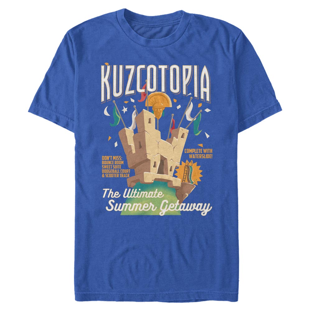 Mad Engine Disney Emperor's New Groove Kuzcotopia Ad Men's T-Shirt