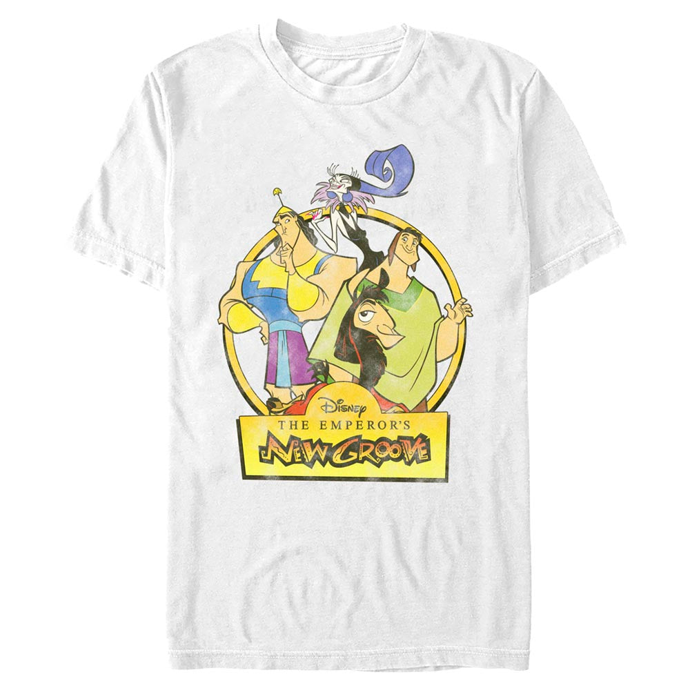 Mad Engine Disney Emperor's New Groove New Retro Groove Men's T-Shirt