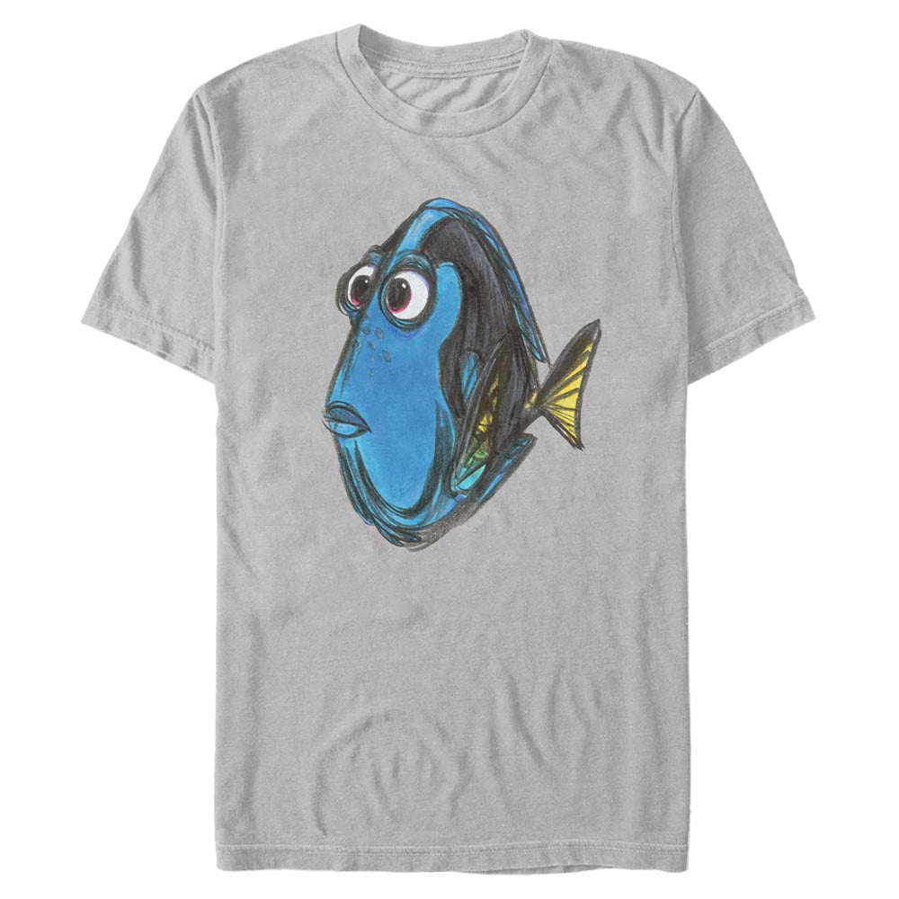 Mad Engine Disney Pixar Finding Nemo Dory Face Men's T-Shirt