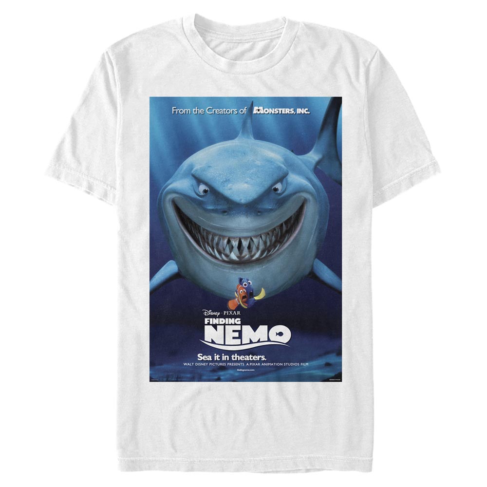 Mad Engine Disney Pixar Finding Nemo Finding Nemo Poster Men's T-Shirt