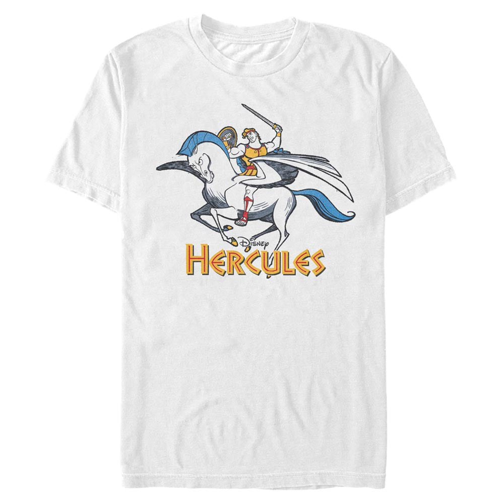 Mad Engine Disney Hercules Woodcut Herc Men's T-Shirt