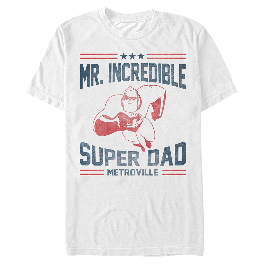 Mad Engine Disney Pixar Incredibles Athletic SuperDad Men&