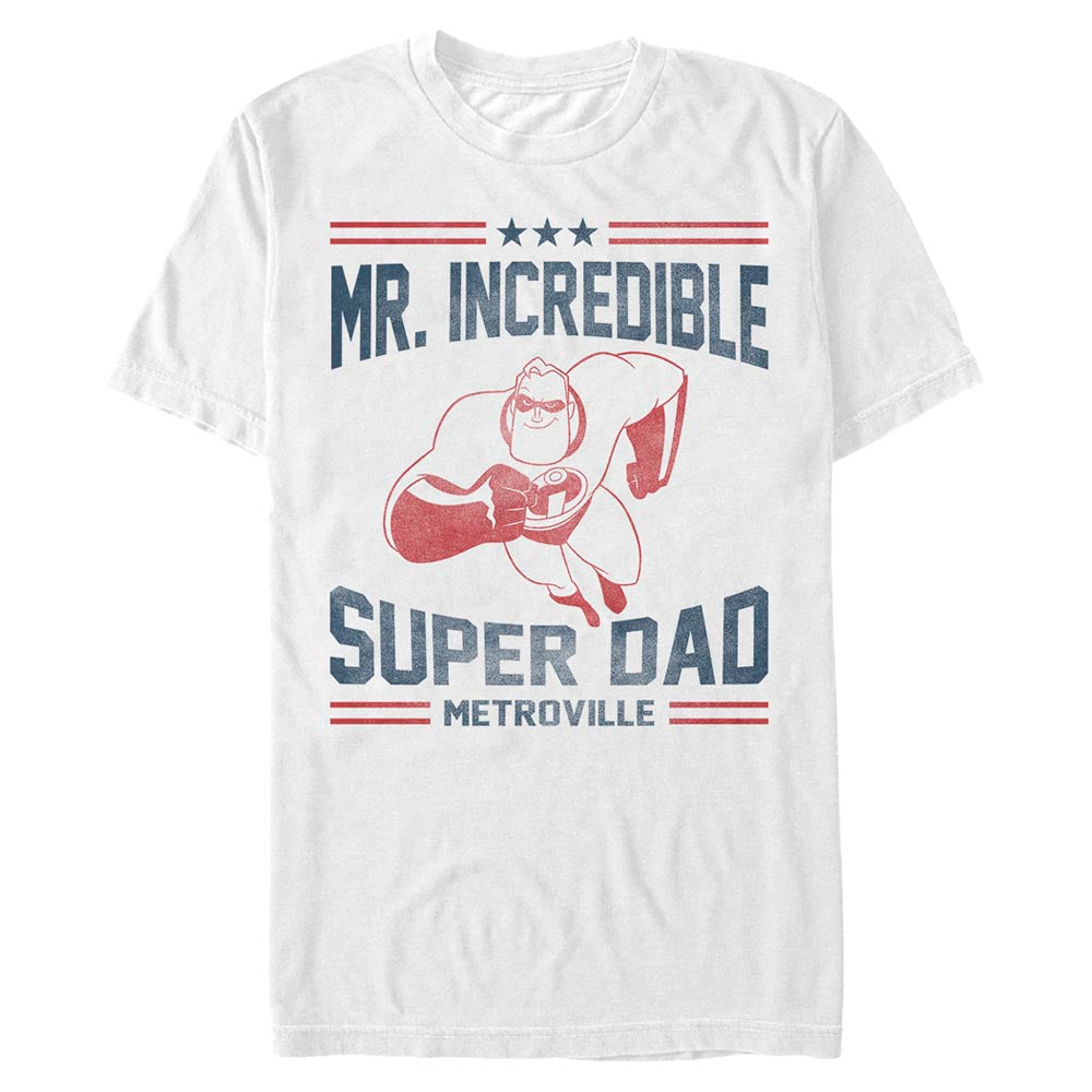 Mad Engine Disney Pixar Incredibles Athletic SuperDad Men's T-Shirt