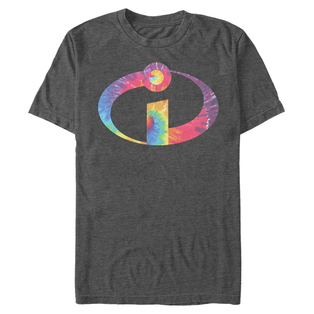 Mad Engine Disney Pixar Incredibles Tie-Dye Logo Men&