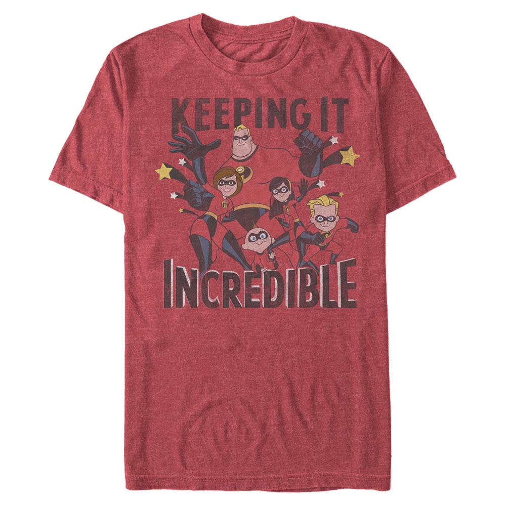 Mad Engine Disney Pixar Incredibles Incredible Keepers Men's T-Shirt