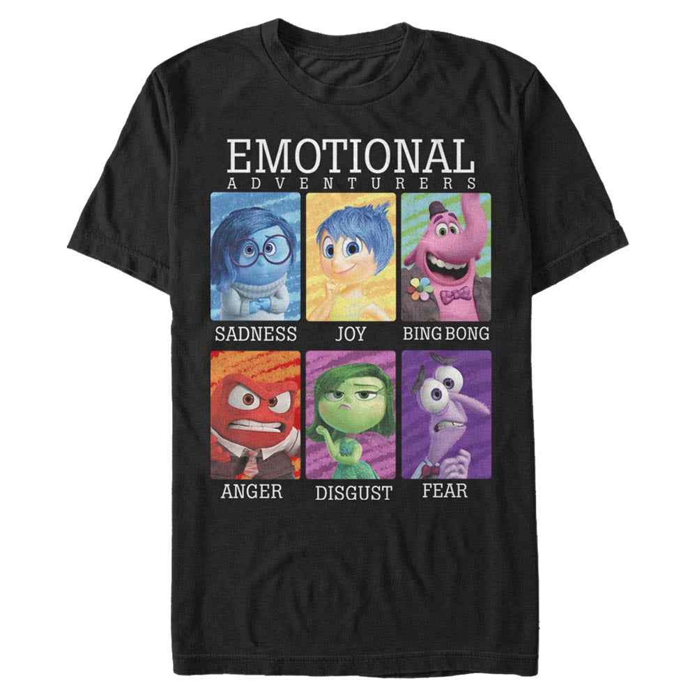 Mad Engine Disney Pixar Inside Out Yearbook Men's T-Shirt