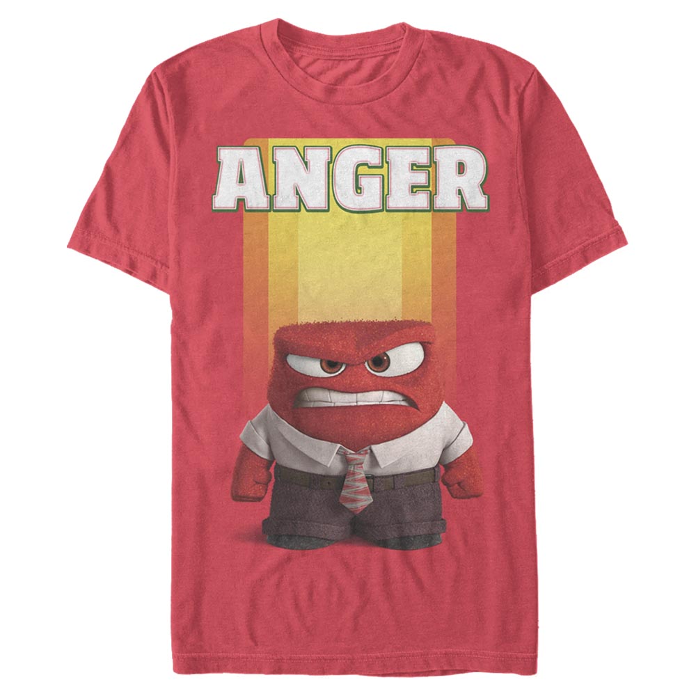 Mad Engine Disney Pixar Inside Out Anger Men's T-Shirt