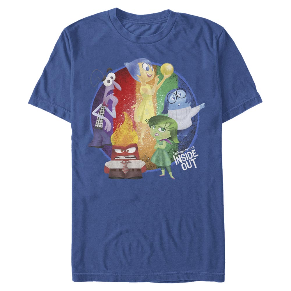 Mad Engine Disney Pixar Inside Out Circle of Friends Men's T-Shirt