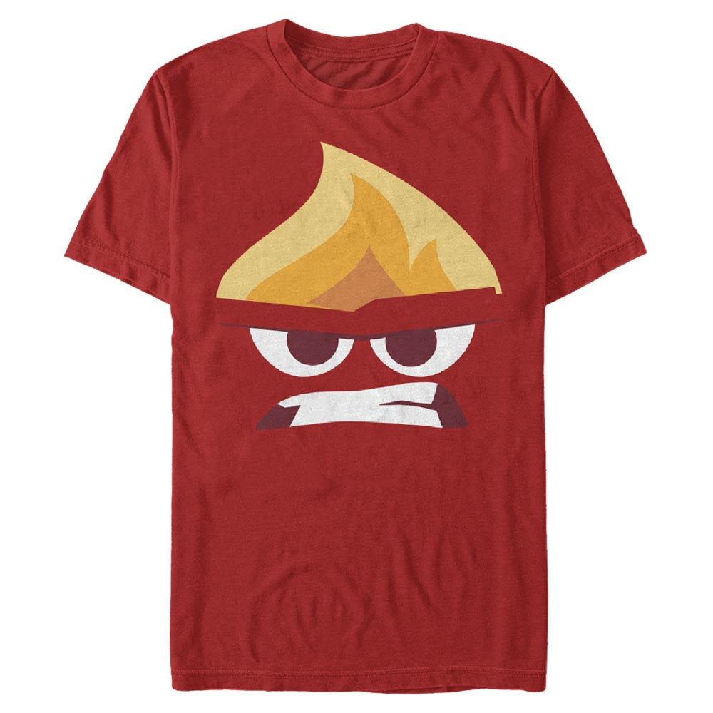 Mad Engine Disney Pixar Inside Out Angry Face Men&