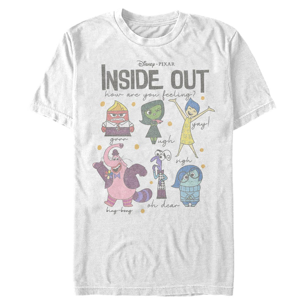 Mad Engine Disney Pixar Inside Out Feels Men's T-Shirt