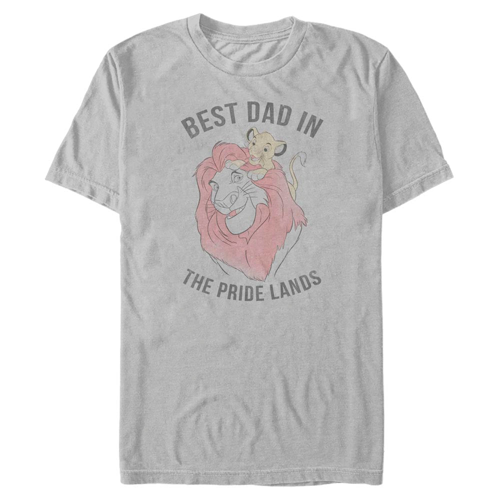Mad Engine Disney Lion King Pride Lands Dad Men's T-Shirt