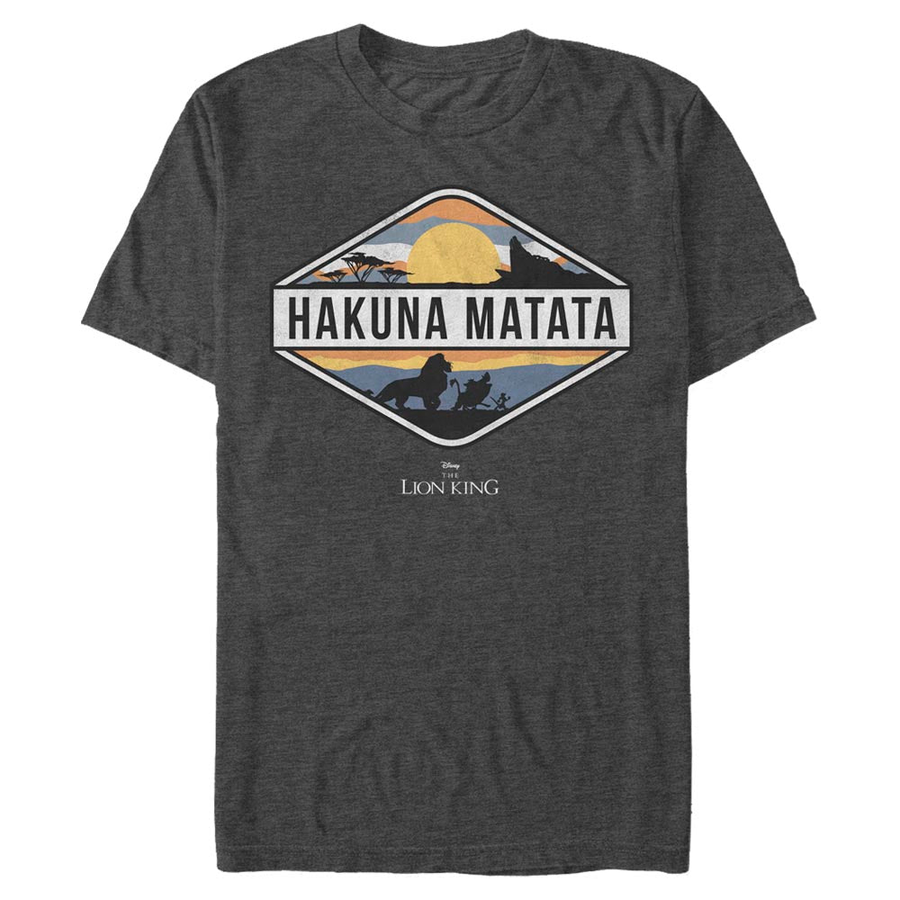 Mad Engine Disney Lion King Hakuna Matata Emblem Men's T-Shirt