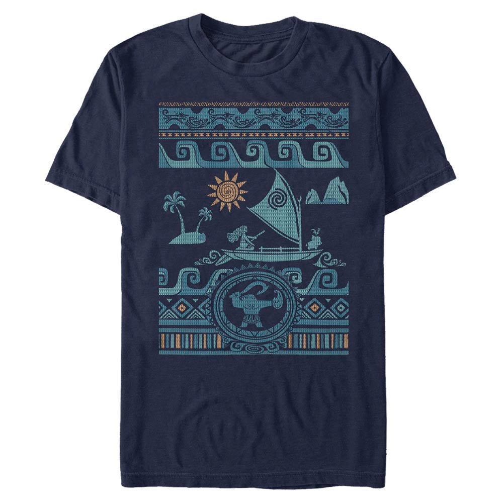Mad Engine Disney Moana Moana Sweater Collage Men&