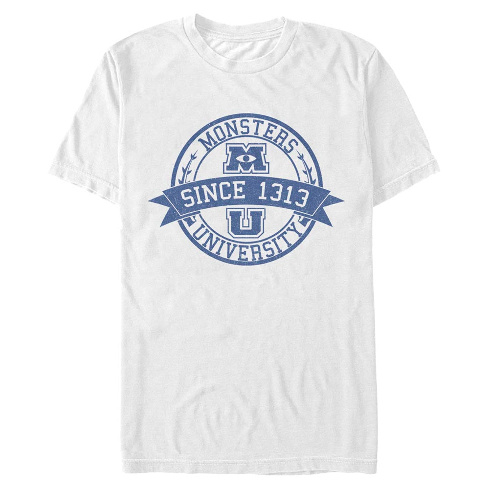 Mad Engine Disney Pixar Monsters, Inc. MU Vintage Logo Men&