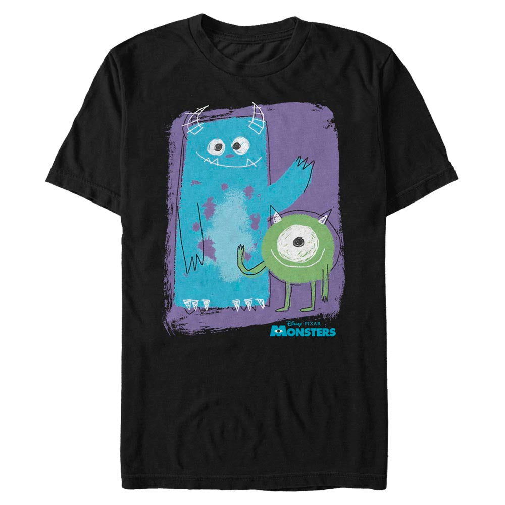 Mad Engine Disney Pixar Monsters, Inc. Chalk Men's T-Shirt