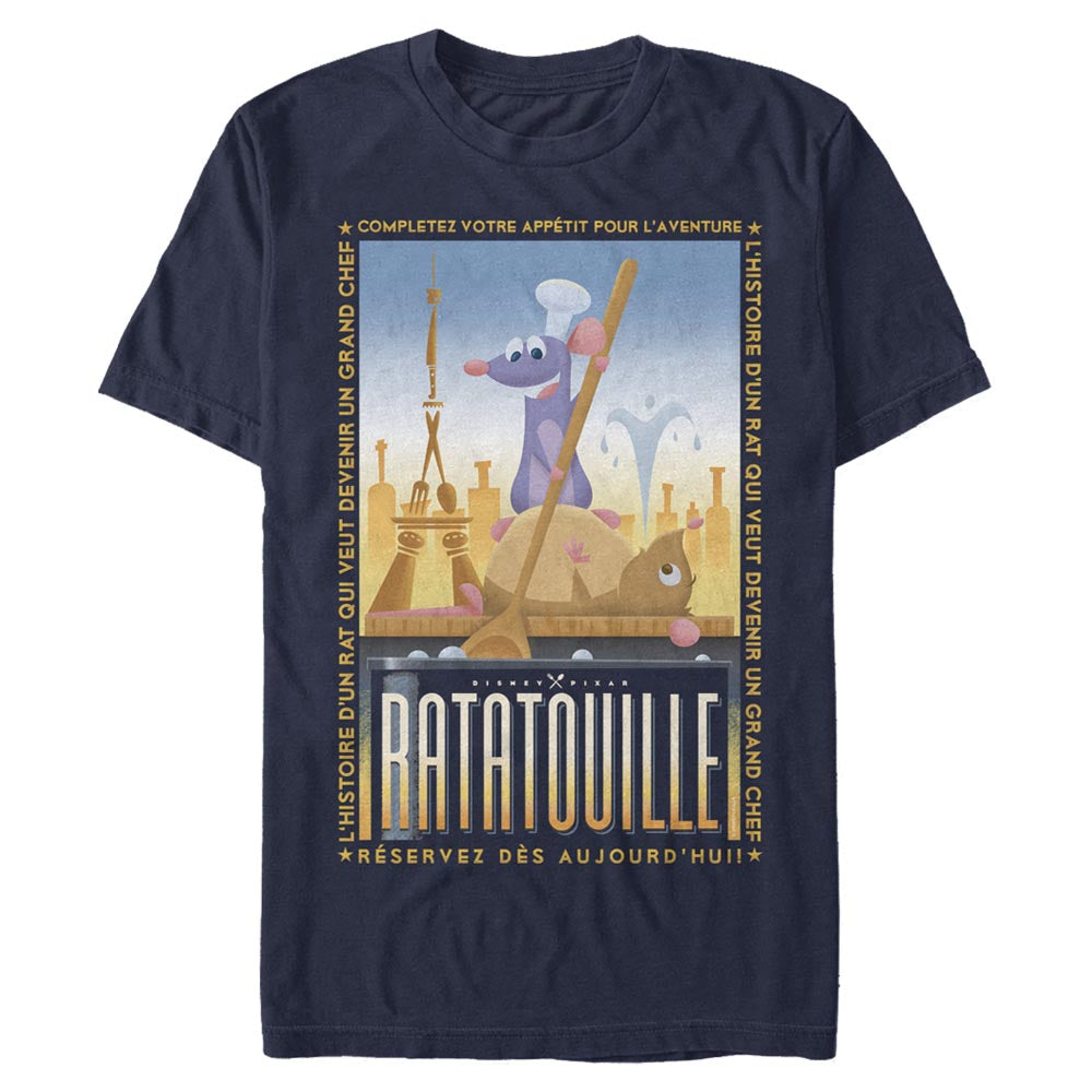 Mad Engine Disney Pixar Ratatouille Un Grand Chef Poster Men&