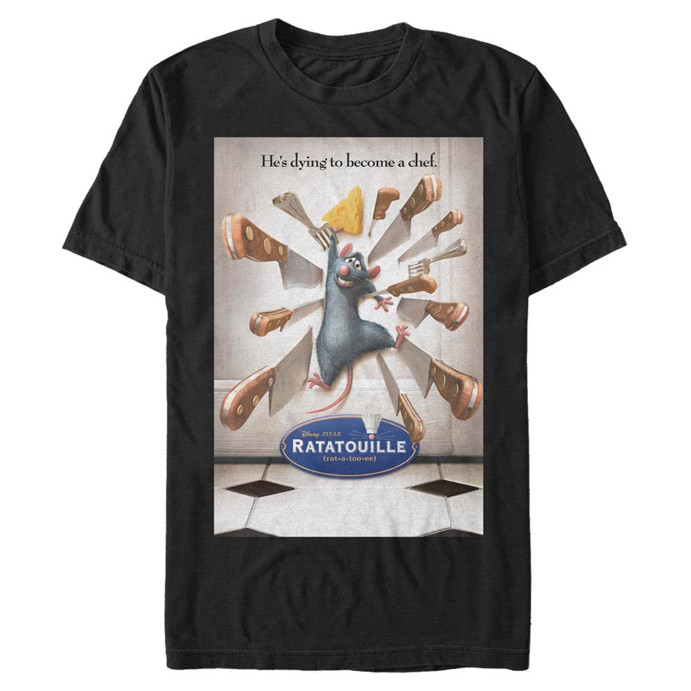 Mad Engine Disney Pixar Ratatouille Ratatouille Poster Men's T-Shirt