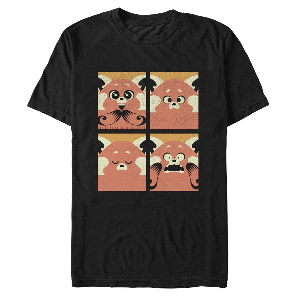 Mad Engine Disney Pixar Turning Red Meilin Panda Grid Men&