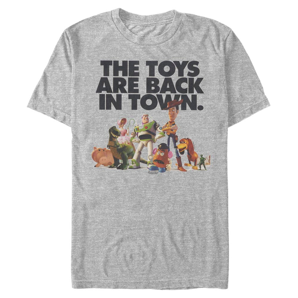 Mad Engine Disney Pixar Toy Story In Town Men's T-Shirt