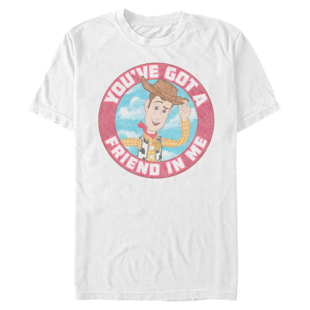 Mad Engine Disney Pixar Toy Story Woody Friend Men's T-Shirt