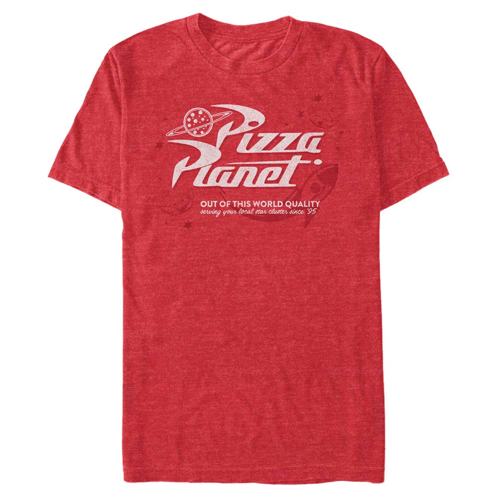 Mad Engine Disney Pixar Toy Story Retro Pizza Planet Men's T-Shirt