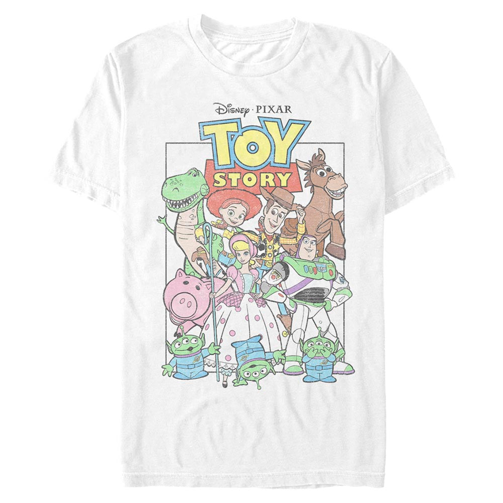 Mad Engine Disney Pixar Toy Story Toy Story Group Men's T-Shirt
