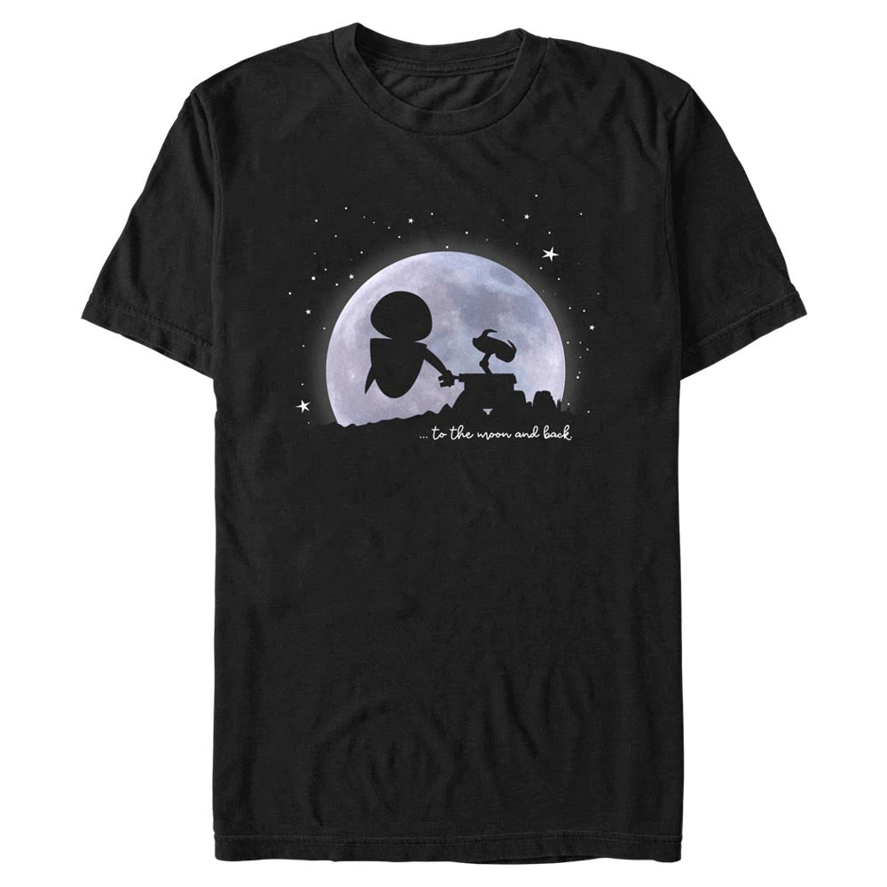 Mad Engine Disney Pixar Wall E Moon Men's T-Shirt