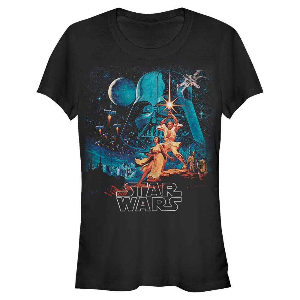 Mad Engine Star Wars Two Hopes Junior's T-Shirt