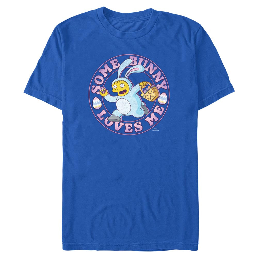 Mad Engine The Simpsons Some Bunny Men's T-Shirt
