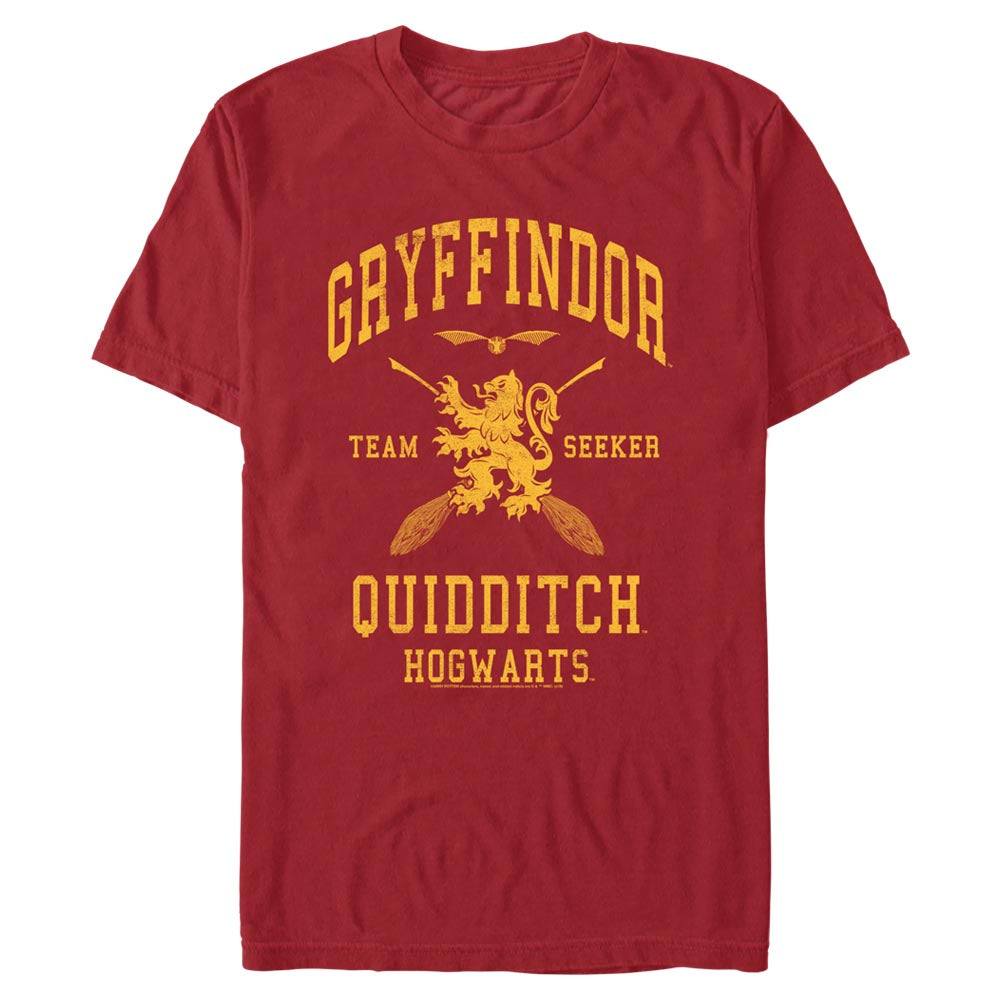 Mad Engine Harry Potter Gryffindor Quidditch Seeker Men's T-Shirt