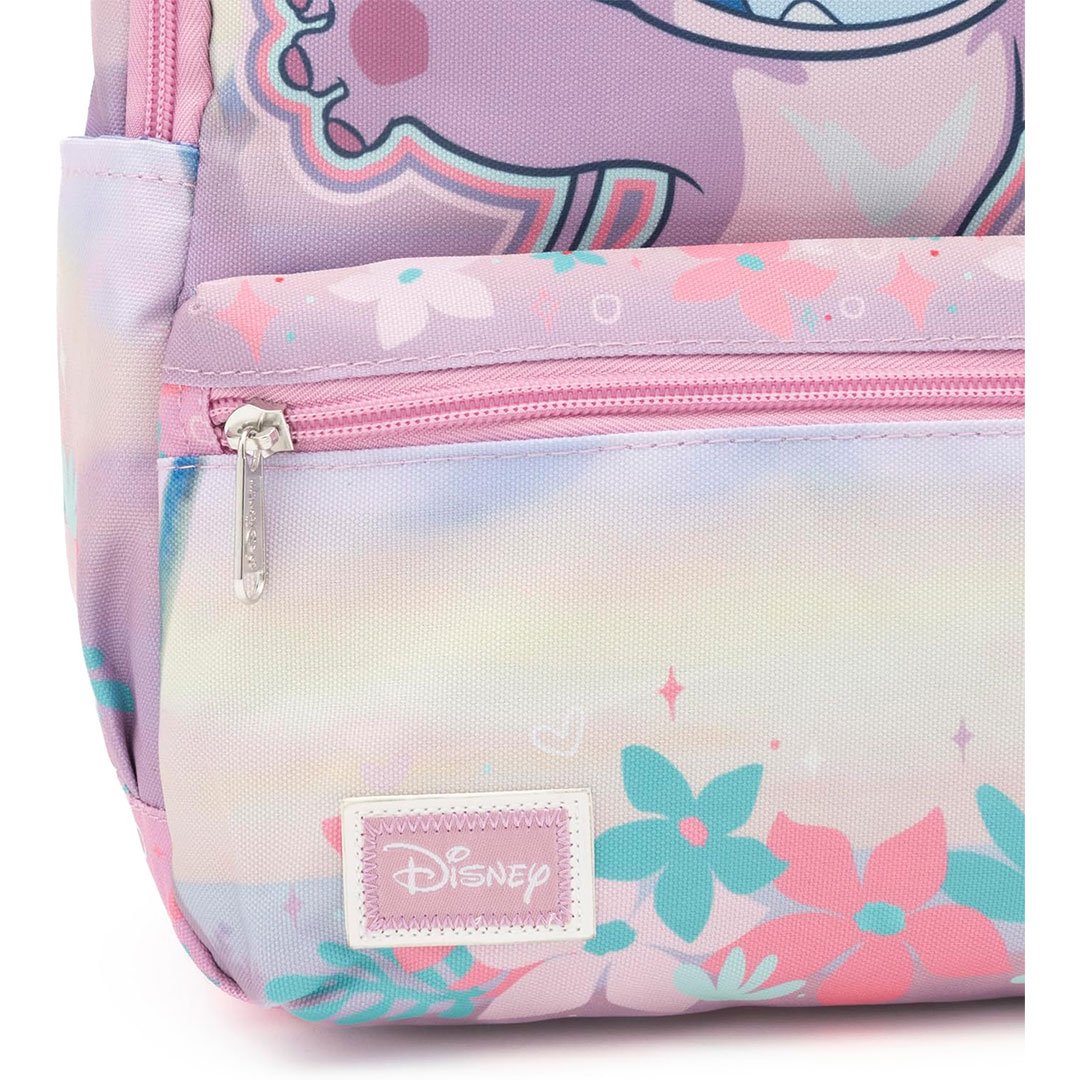 WondaPop Disney Lilo &amp; Stitch Angel 13" Nylon Mini Backpack - Lower front