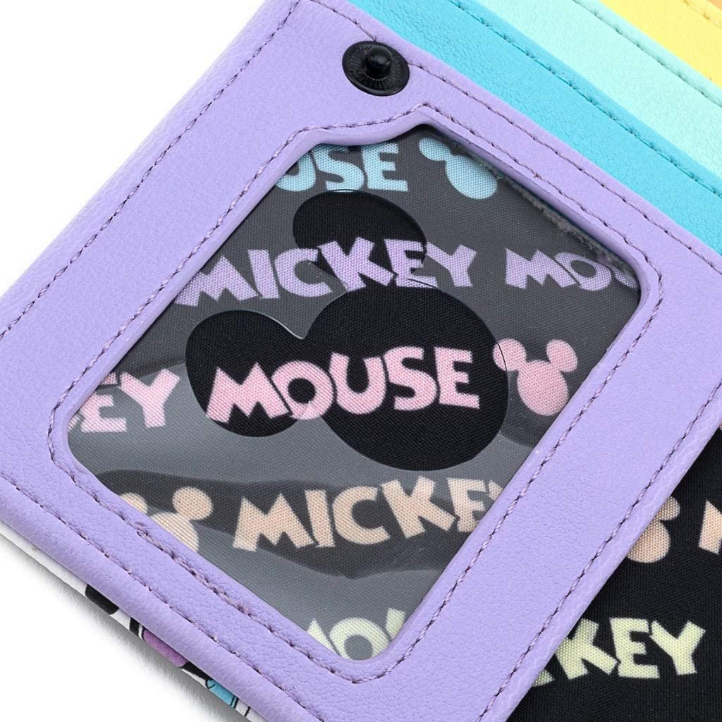 Loungefly Mickey Mouse Pastel Poses Wallet