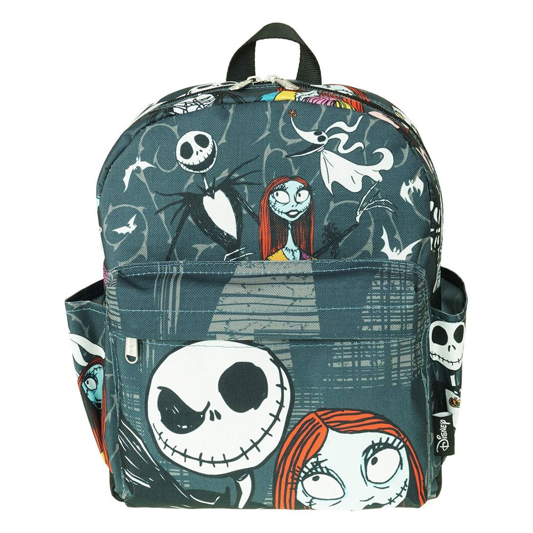 WondaPop Disney Nightmare Before Christmas Jack and Sally Nylon Mini Backpack - Front