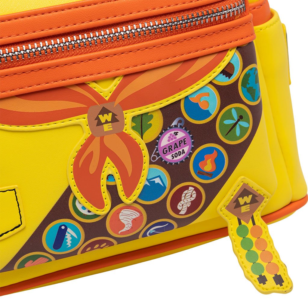 707 Street Exclusive - Loungefly Disney Pixar Russell Cosplay Mini Backpack - Front Pocket Details