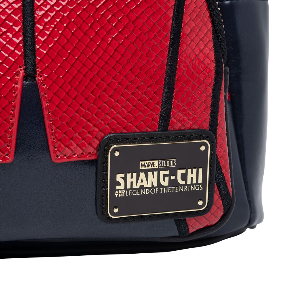 707 Street Exclusive - Loungefly Disney Marvel Shang-Chi Cosplay Mini Backpack - Plaque