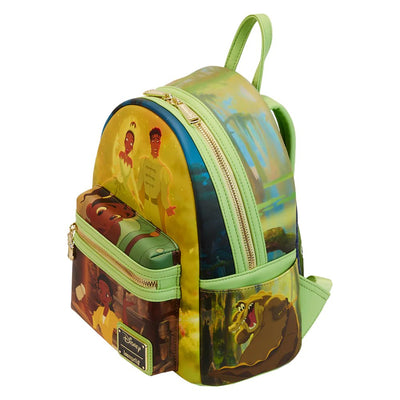 Loungefly Disney Princess and the Frog Princess Scene Mini Backpack - Top View