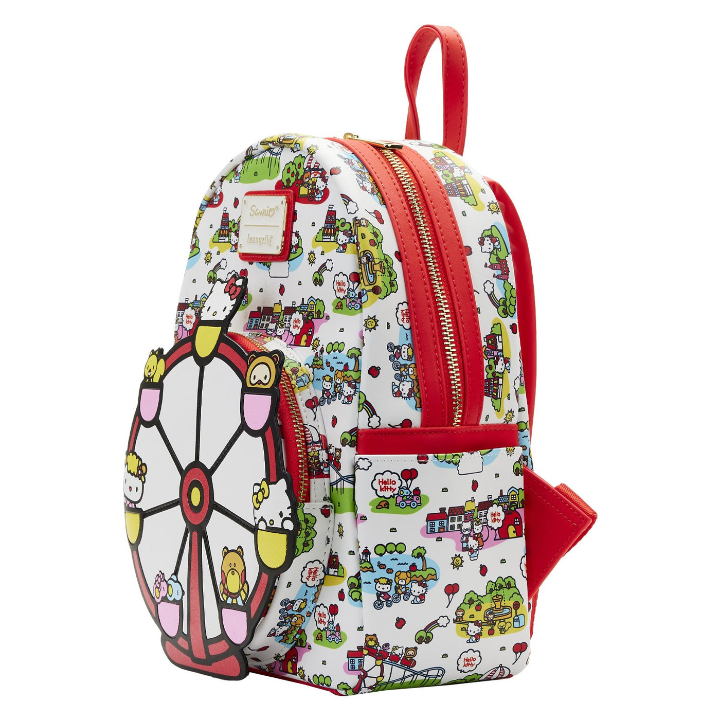 Loungefly Sanrio Hello Kitty and Friends Carnival Mini Backpack - Side View