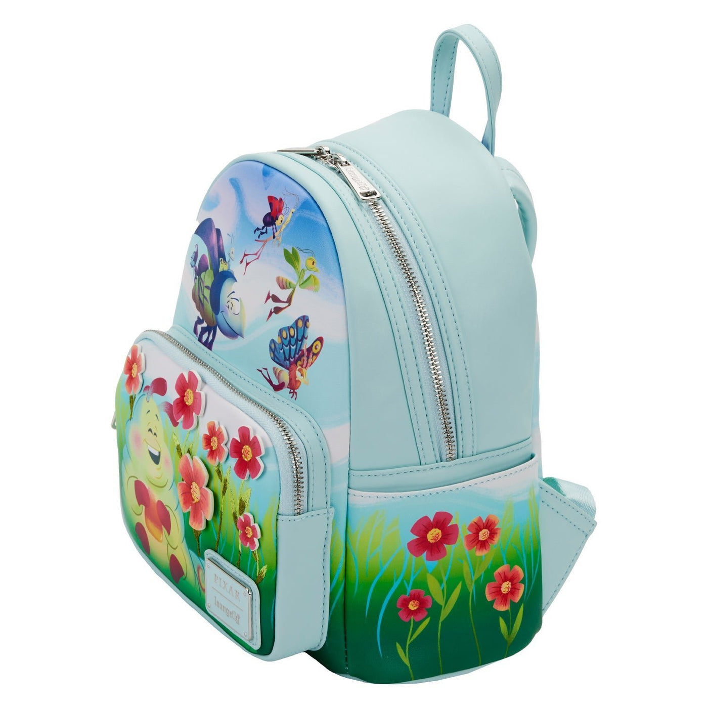 Loungefly Disney Pixar A Bugs Life Earth Day Mini Backpack - Top