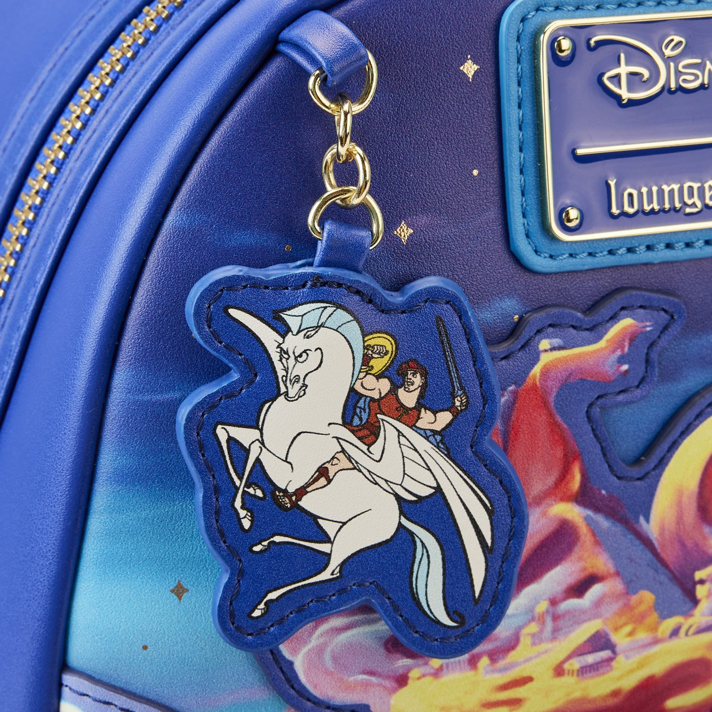 Loungefly Disney Hercules Mount Olympus Gates Mini Backpack - Charm