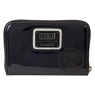 Loungefly Marvel Shine Black Panther Cosplay Zip-Around Wallet - Back