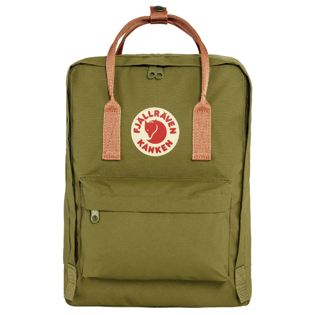 Fjallraven Kanken Backpack - Foliage Green-Peach Sand