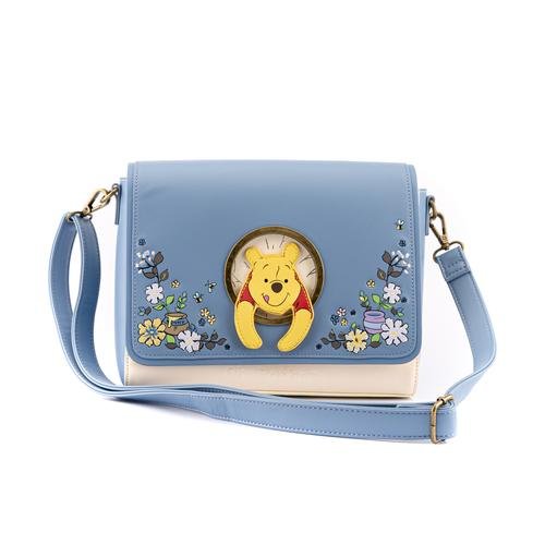 Loungefly Disney Winnie the Pooh 95th Anniversary Peek-A-Pooh Crossbody Bag